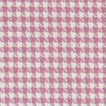 Wool Houndstooth Pink - Ribes y Casals