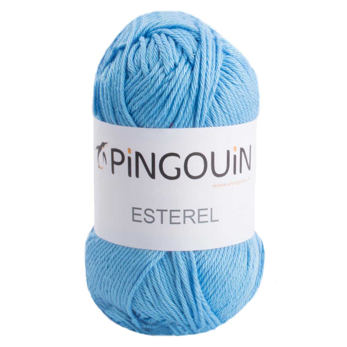 Wool Pingouin Esterel Blue Cyan - Ribes y Casals