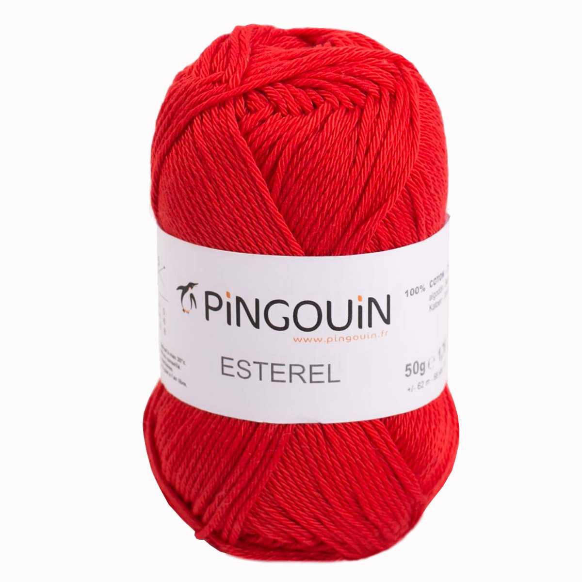 Wool Pingouin Esterel Red - Ribes y Casals