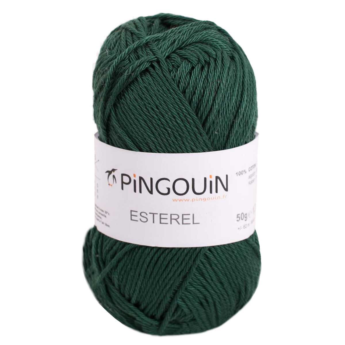 Wool Pingouin Esterel Green Dark - Ribes y Casals