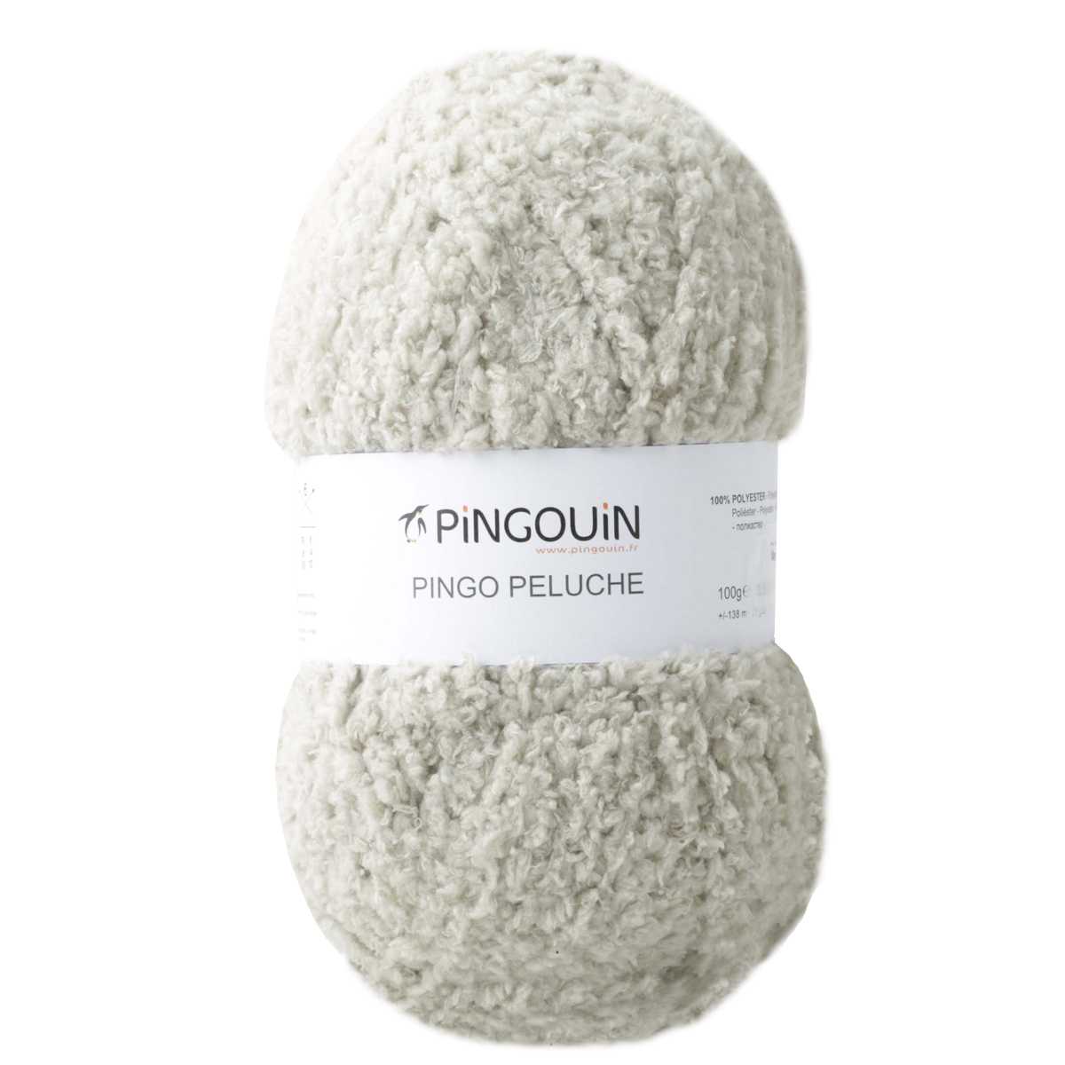 Wool Pingouin Peluche Gray Chamoise - Ribes y Casals