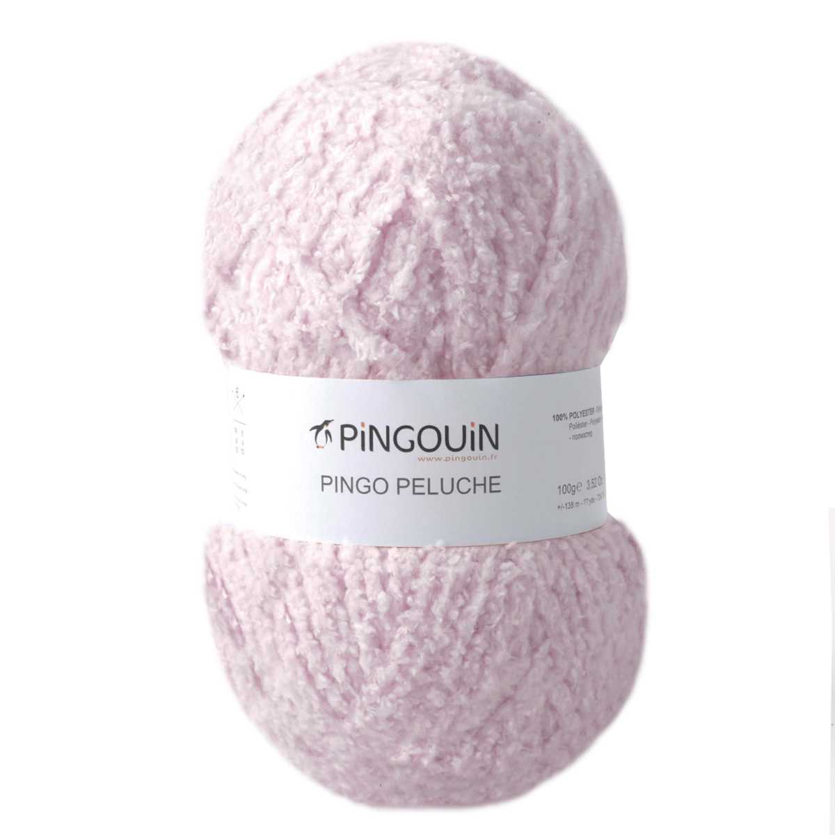 Wool Pingouin Peluche Pink Light - Ribes y Casals