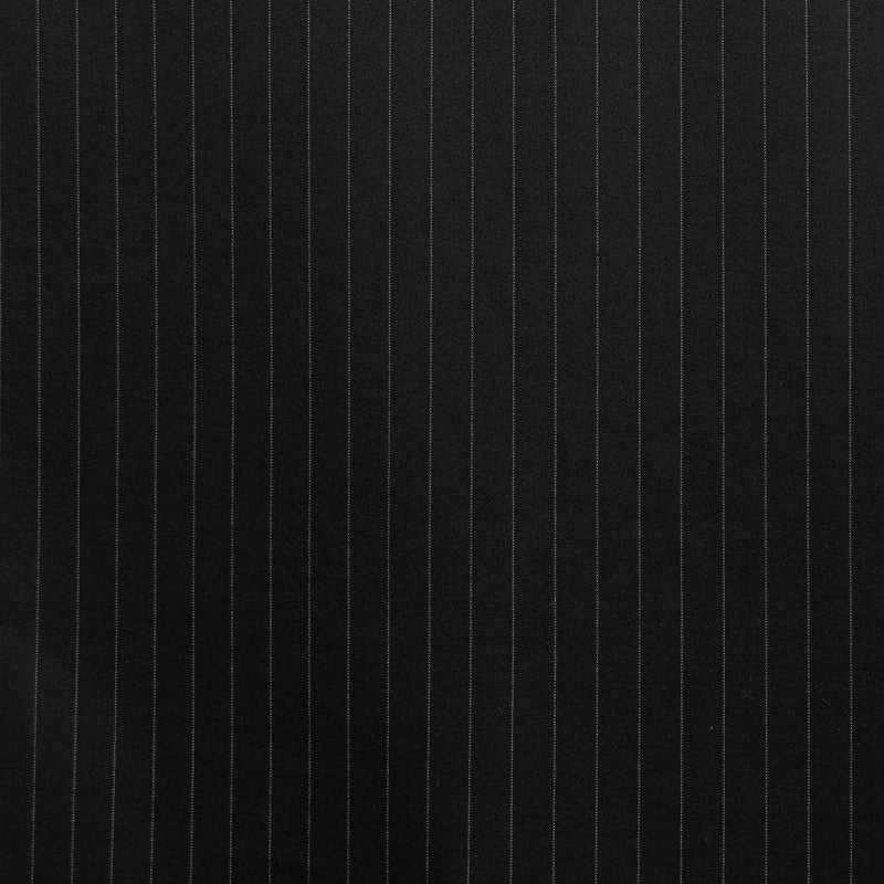 Pinstripe Wool Black - Ribes y Casals