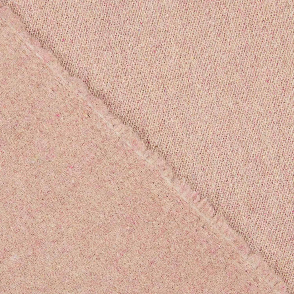 Pink Wool Coat Fabric - Ribes y Casals