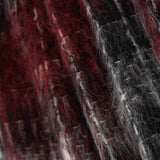Red and Black Check Wool for Coats - Ribes y Casals