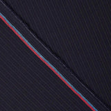 Navy Pinstripe Tropical Wool - Ribes y Casals
