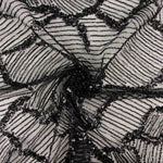 Retal Lentejuela Fiesta Negro 85x120 cm - Ribes y Casals