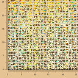 Retal Lentejuela Holograph Cuadrado Oro 195x100 cm - Ribes y Casals