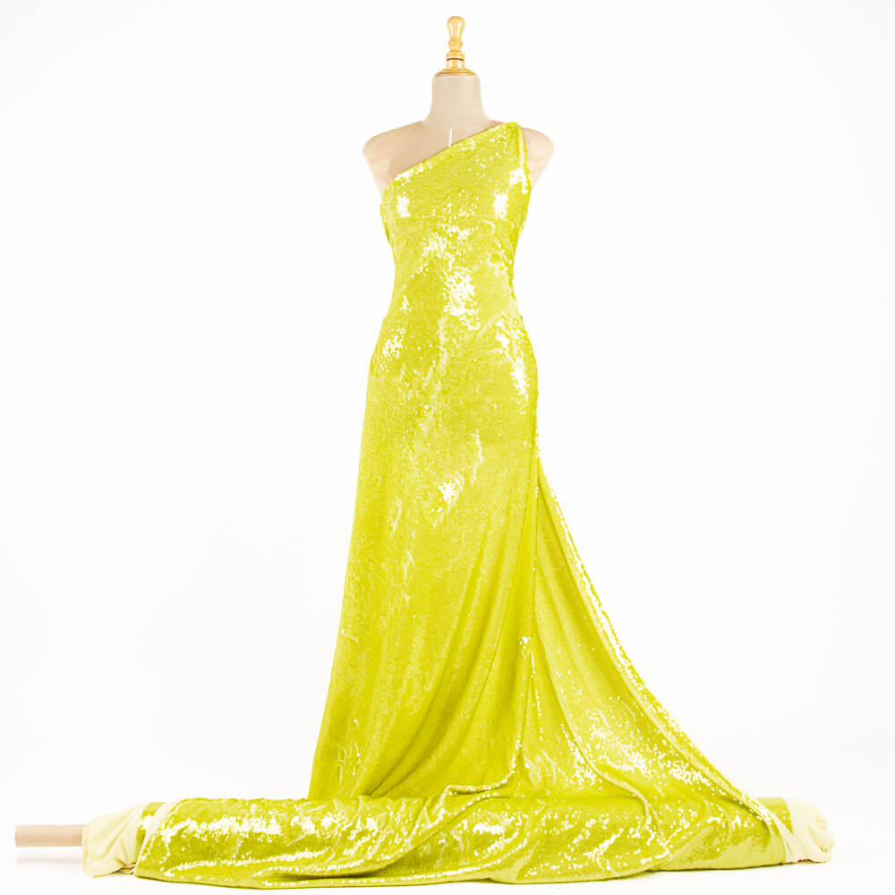 Lime Reversible Sequin - Ribes y Casals