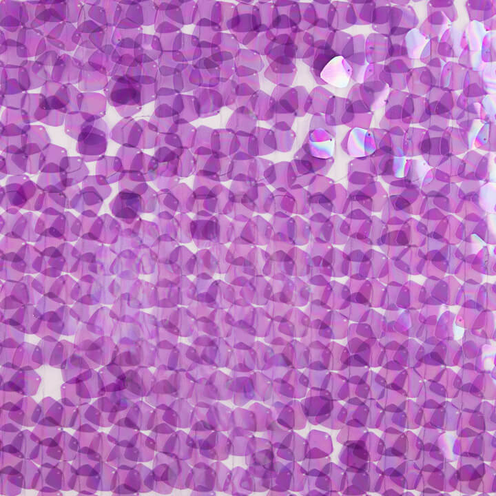 Purple Teardrop Sequin Tulle - Ribes y Casals