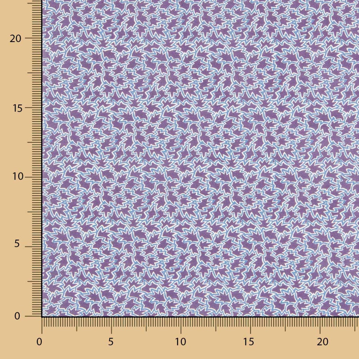 Liberty London Navy Blue Leaves - Ribes y Casals