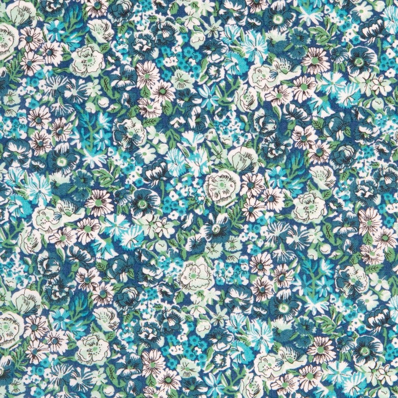 Liberty London Floral Green - Ribes y Casals