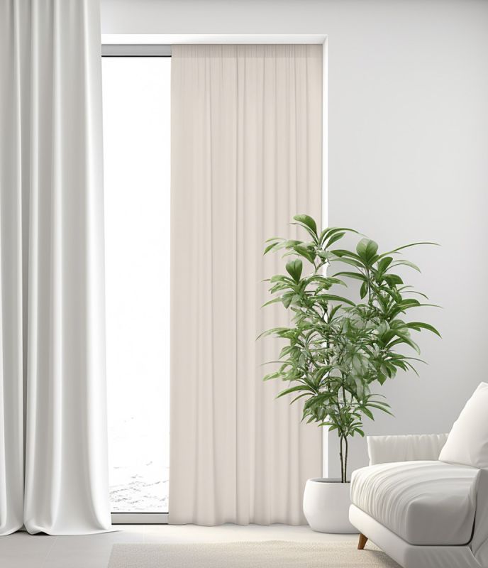 Premium Linen Pleated Curtain Making - Ribes y Casals