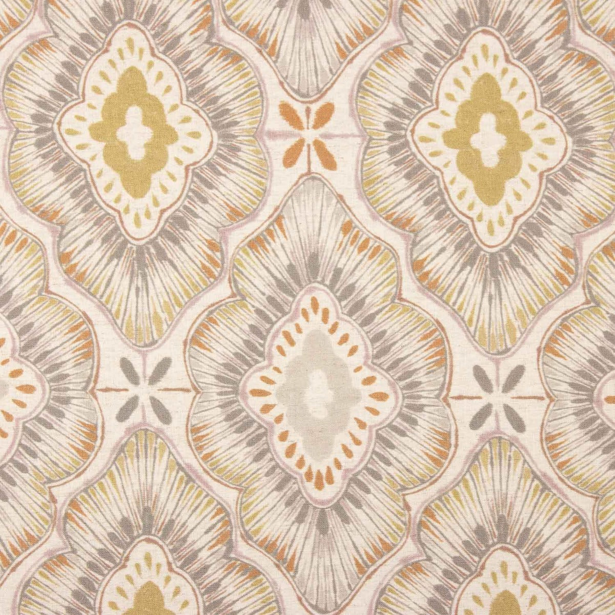 Heavy Linen Printed Floral Tile - Ribes y Casals