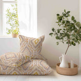 Heavy Linen Printed Floral Tile - Ribes y Casals