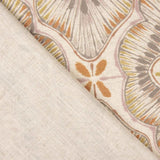 Heavy Linen Printed Floral Tile - Ribes y Casals