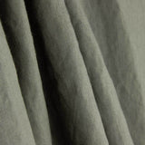 Khaki Washed Linen Jupa - Ribes y Casals