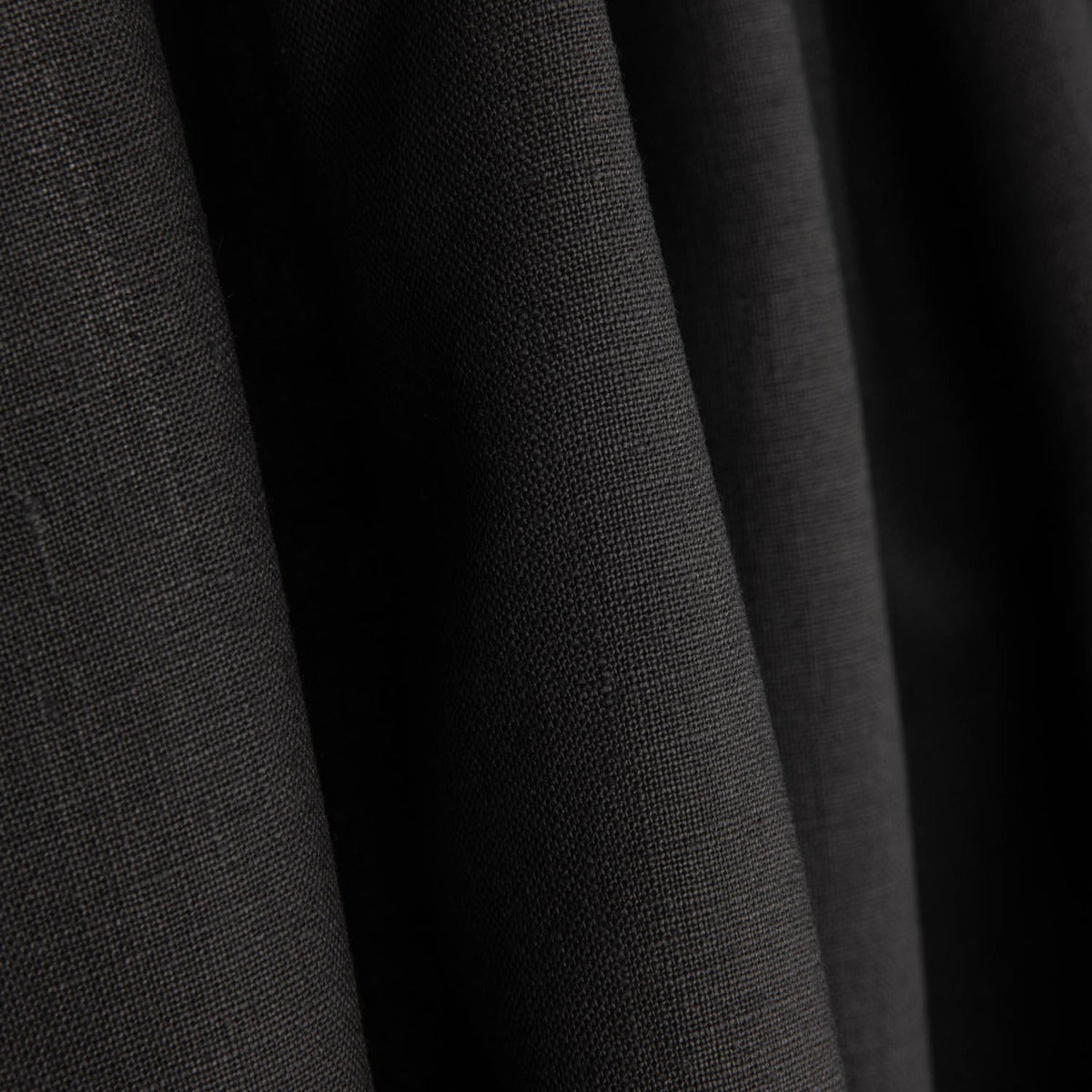 Pure Linen Fabric Black - Ribes y Casals