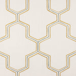 Heavy Rustic Linen Embroidered Hexa - Ribes y Casals