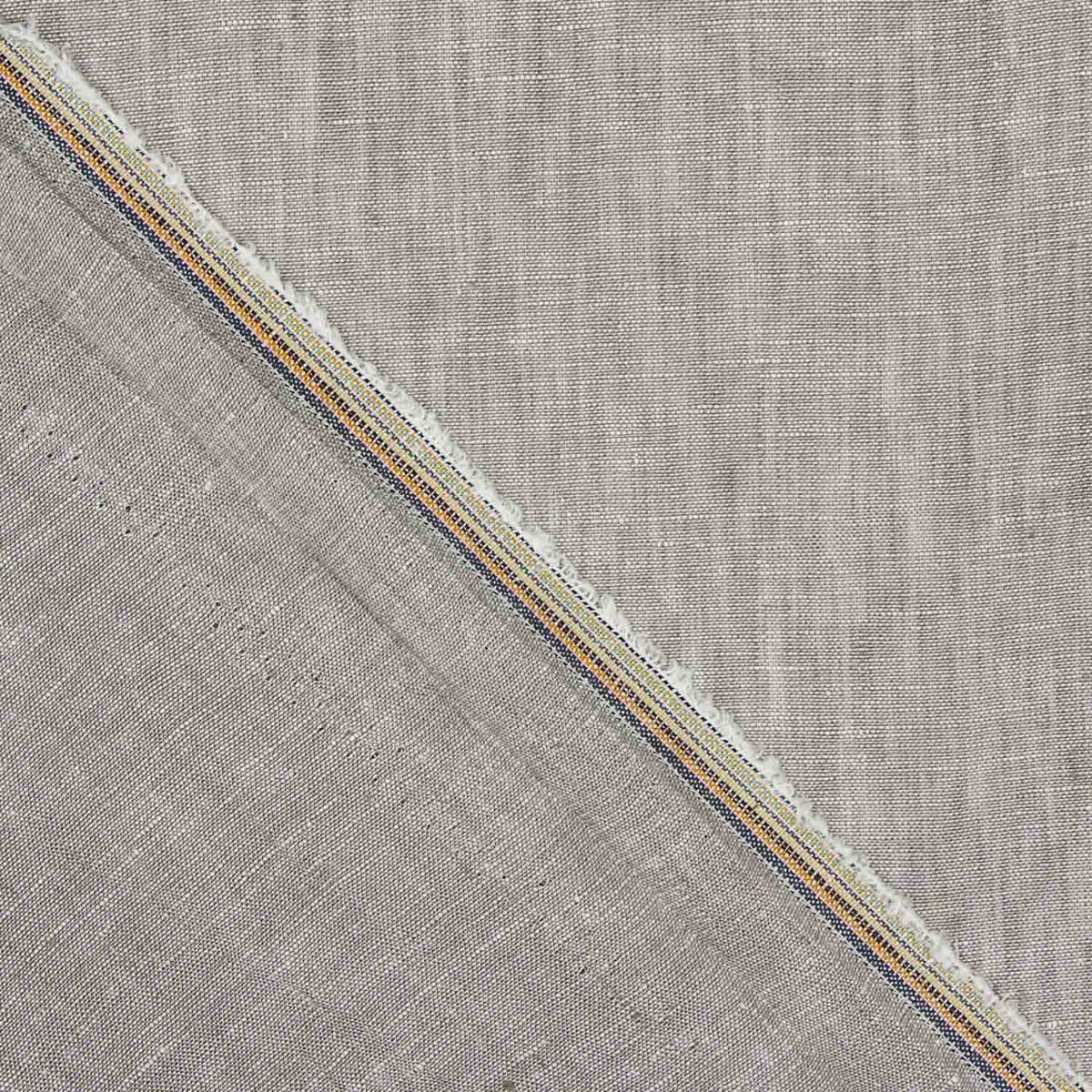 Warm Grey Mélange Linen - Ribes y Casals