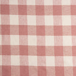Pink Checked Viscose Linen - Ribes y Casals
