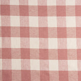 Pink Checked Viscose Linen - Ribes y Casals