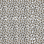 Linen Viscose Leopard White - Ribes y Casals