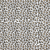 Linen Viscose Leopard White - Ribes y Casals