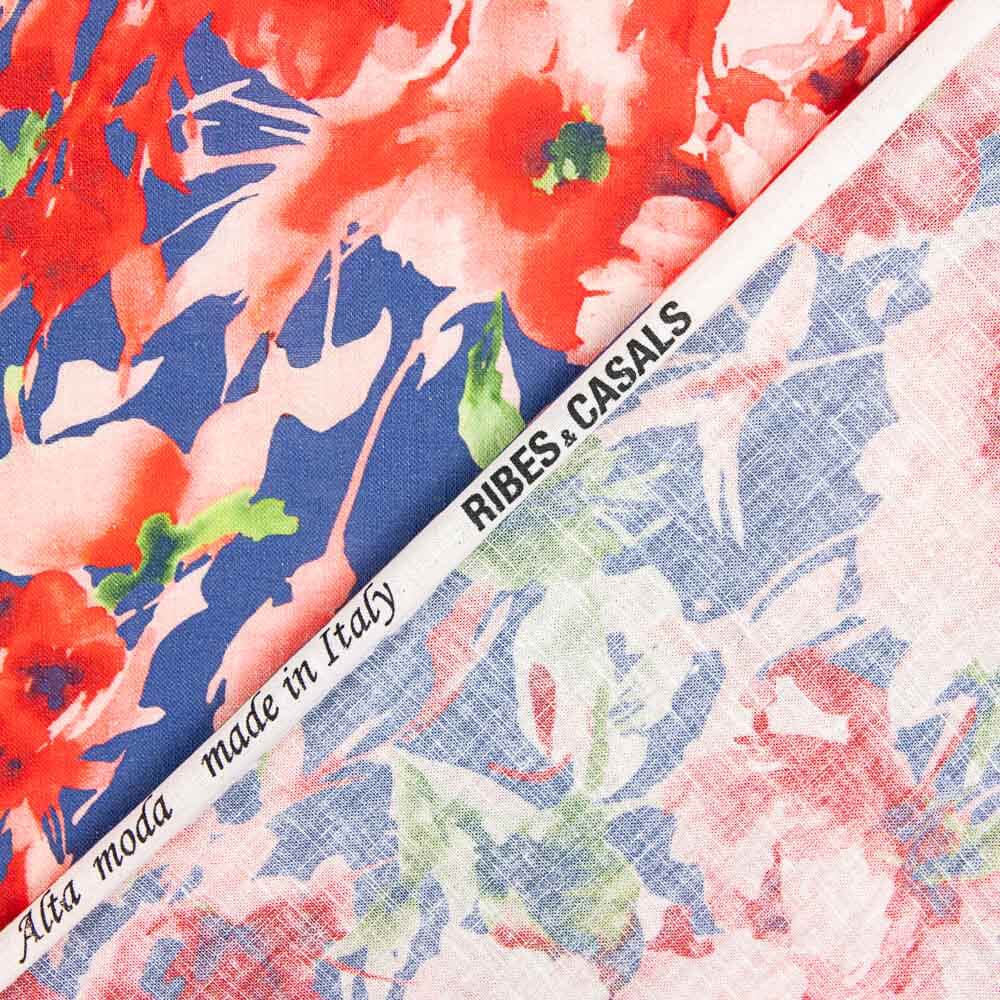 Linen Viscose Print 01 - Ribes y Casals