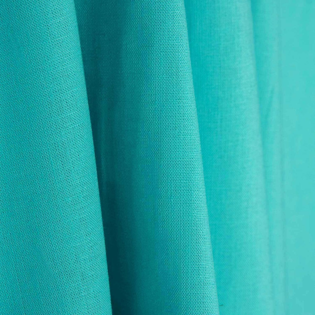 Linen-Viscose Blend Fabric Turquoise - Ribes y Casals
