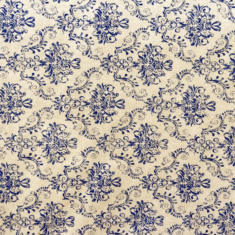 Printed Cloth Baroque Blue - Ribes y Casals
