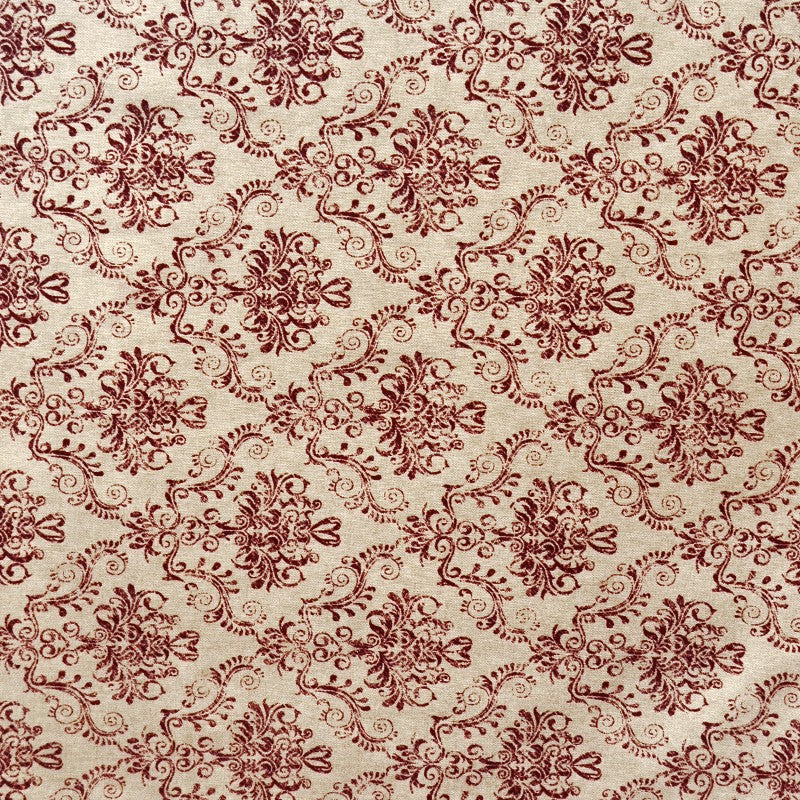 Printed Cloth Baroque Garnet - Ribes y Casals