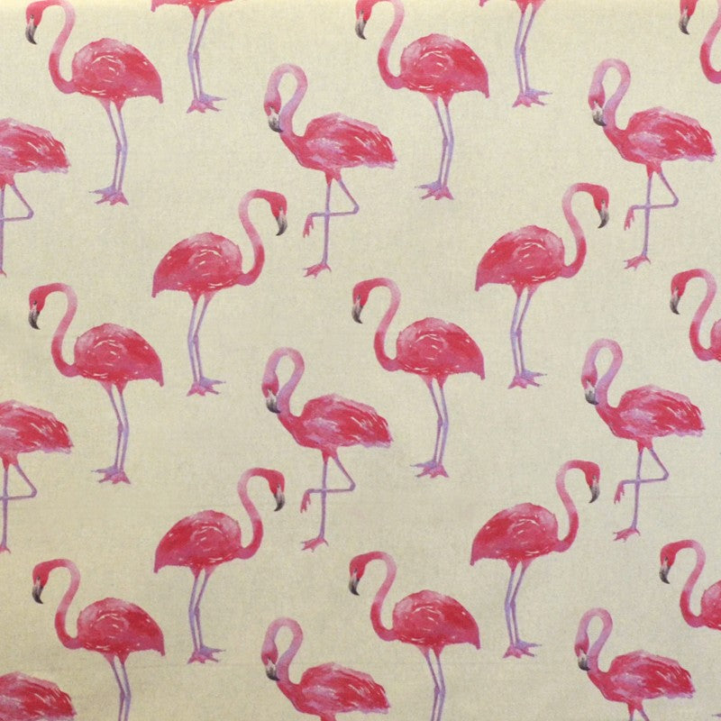 Printed Canvas Flamingo Fuchsia - Ribes y Casals
