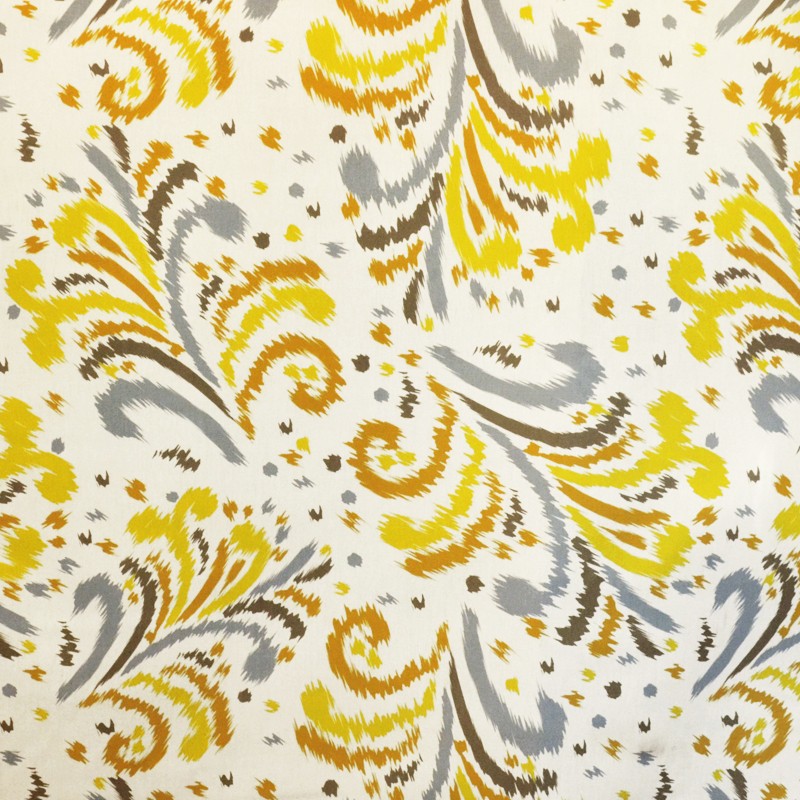 Outdoor Canvas Pattern Ocre Pistachio - Ribes y Casals