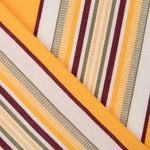 Outdoor Teflon Banner with Variable Wide Stripes, Yellow, 320cm - Ribes y Casals