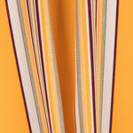 Outdoor Teflon Banner with Variable Wide Stripes, Yellow, 320cm - Ribes y Casals