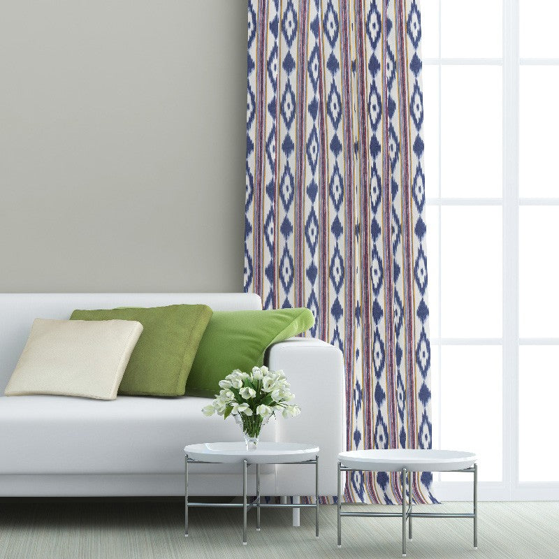 Mallorca Cloth Red Blue - Ribes y Casals