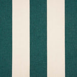 Maxi Green Stripe Chenille Canvas - Ribes y Casals