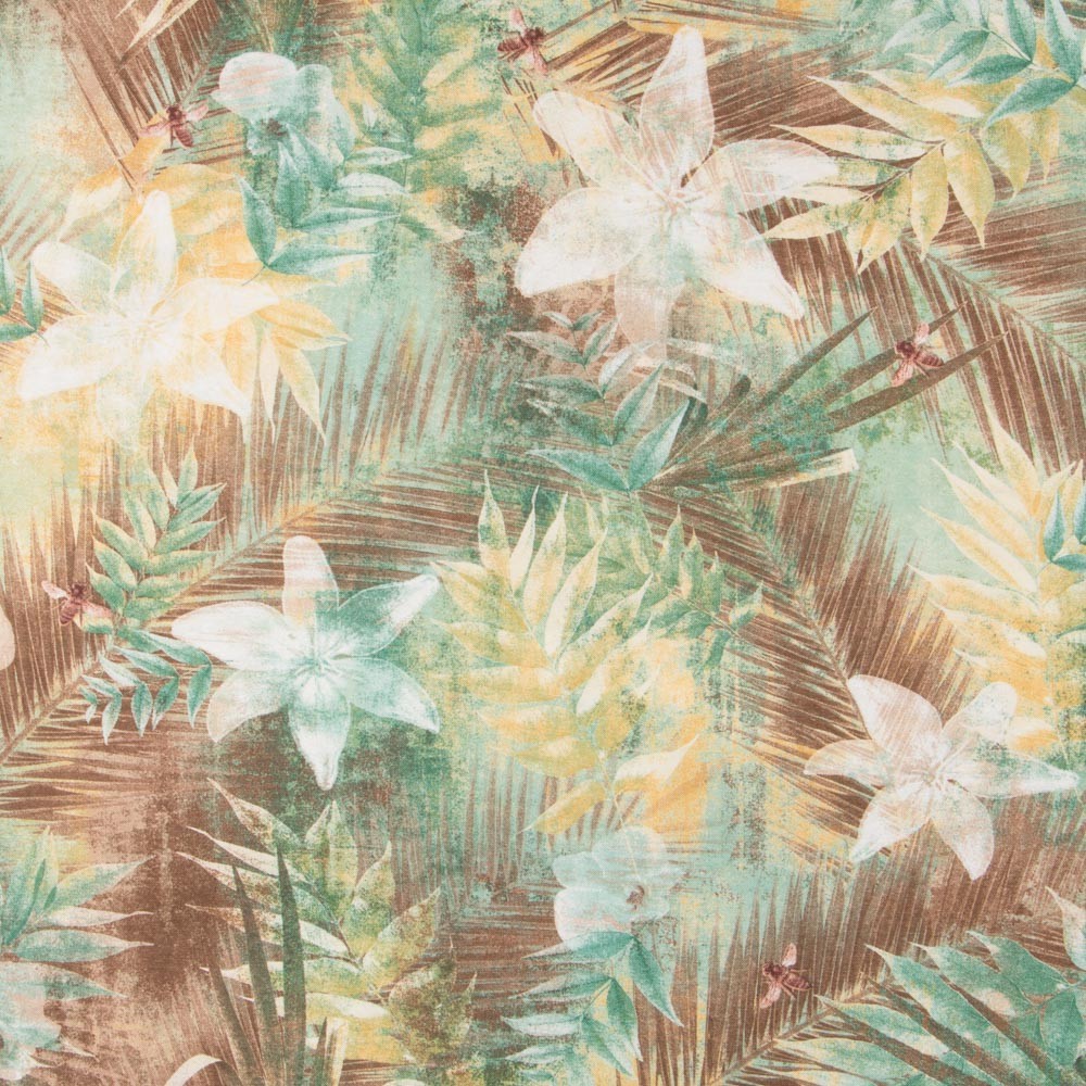 Aquamarine Tropical Canvas - Ribes y Casals