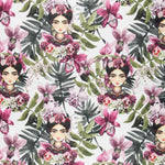 Frida Kalho Cotton Canvas White - Ribes y Casals