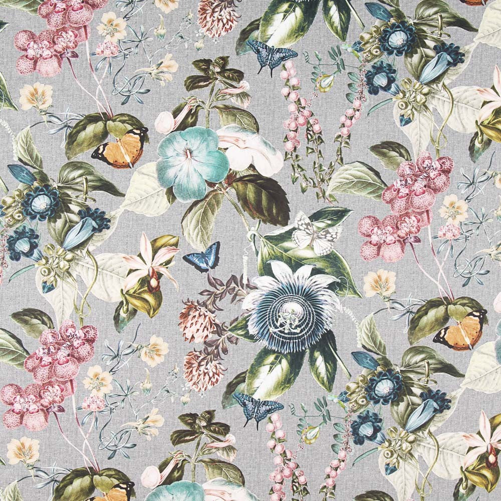 Garden Gray Cotton Canvas - Ribes y Casals