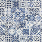 Blue Mosaic Canvas - Ribes y Casals