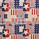 Canvas Flag and Stars - Ribes y Casals