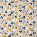 Canvas Beige Dogs - Ribes y Casals