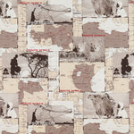 Printed Canvas Africa Beige - Ribes y Casals