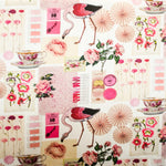 Printed Cotton Cloth Flamenco Pink - Ribes y Casals