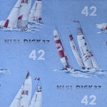 Printed Fabric Arctic Blue - Ribes y Casals