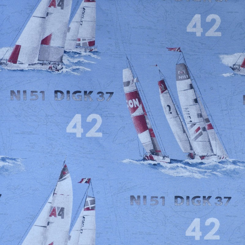 Printed Fabric Arctic Blue - Ribes y Casals