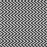 Black Chevron Print Canvas - Ribes y Casals