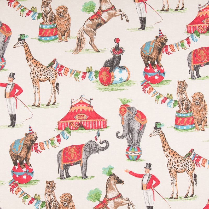 Printed Cloth Circus Natural - Ribes y Casals